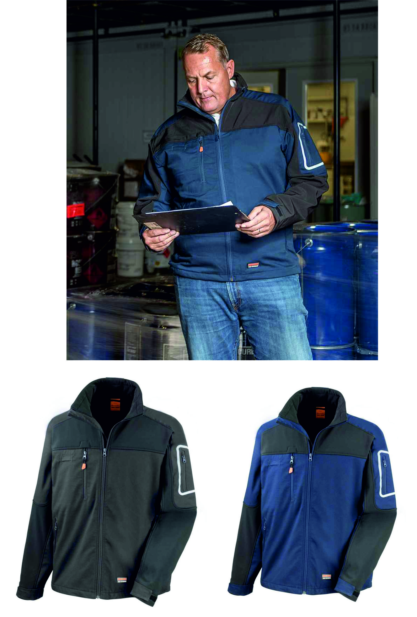 Result RS302 Workguard Sabre Stretch Jacket - Click Image to Close